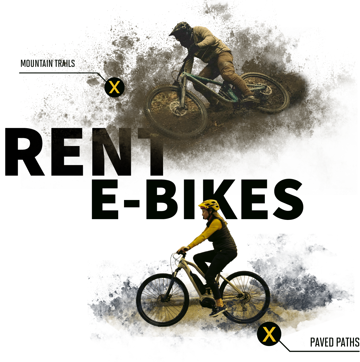 Banff E-Bike Rentals E-MILANO 2022 and Fusion Powerplay